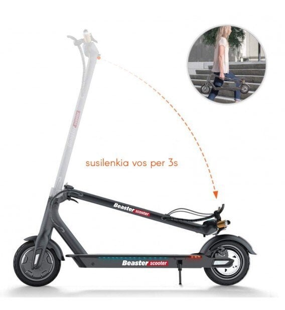 Sähköpotkulauta Beaster Scooter BS06BL, 25 km/h hinta ja tiedot | Sähköpotkulaudat | hobbyhall.fi