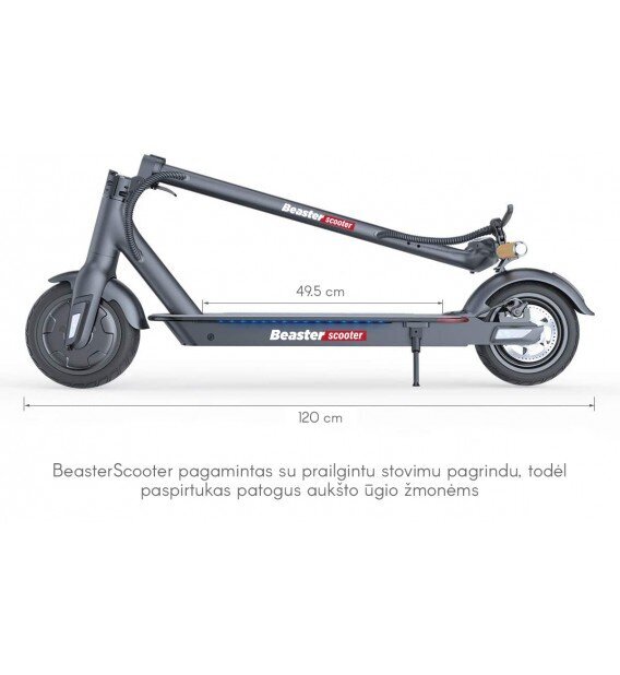 Sähköpotkulauta Beaster Scooter BS06BL, 25 km/h hinta ja tiedot | Sähköpotkulaudat | hobbyhall.fi