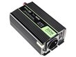 Green Cell invertteri, jännitteenmuunnin 12 V - 230 V 300W/600W puhdas siniaalto hinta ja tiedot | Muuntimet ja invertterit | hobbyhall.fi