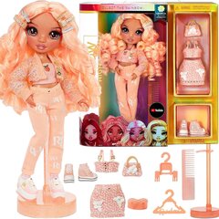 Doll Rainbow korkea Lelle Peach, 29 cm hinta ja tiedot | Tyttöjen lelut | hobbyhall.fi