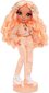 Doll Rainbow korkea Lelle Peach, 29 cm hinta ja tiedot | Tyttöjen lelut | hobbyhall.fi