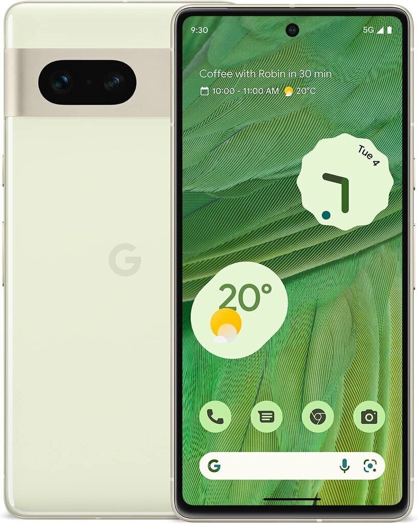 Google Pixel 7 5G 8/256GB Lemongrass hinta ja tiedot | Matkapuhelimet | hobbyhall.fi