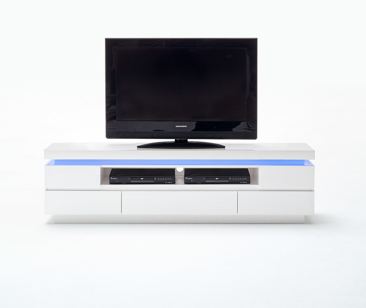 Ocean 5S, TV-pöytä valkoinen hinta ja tiedot | TV-tasot | hobbyhall.fi