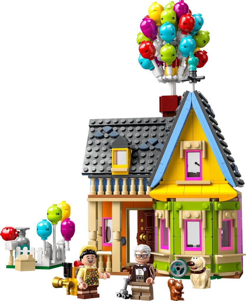 43217 LEGO® Disney ”Up – kohti korkeuksia” ‑talo hinta ja tiedot | LEGOT ja rakennuslelut | hobbyhall.fi