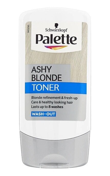 Hiusväri Schwarzkopf Palette Deluxe Toner, 150 ml, Ashy Blonde hinta ja tiedot | Hiusvärit | hobbyhall.fi