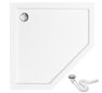 Suihkualusta Rea Diamond White, 80x80, 90x90 cm hinta ja tiedot | Suihkualtaat | hobbyhall.fi