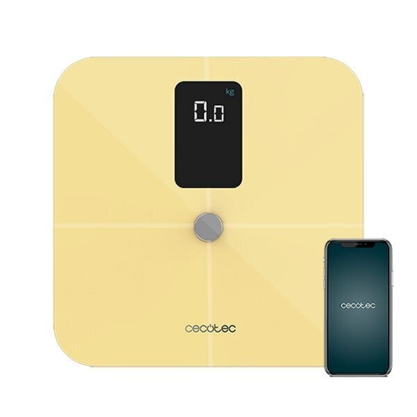 Digitaalinen kylpyhuonevaaka Cecotec Surface Precision 10400 Smart Healthy Vision Yellow hinta ja tiedot | Kylpyhuoneen sisustus | hobbyhall.fi