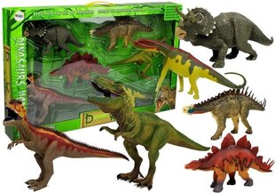 Stegosaurus ja muita dinosauruksia figuurisarja, 6 kpl hinta ja tiedot | Poikien lelut | hobbyhall.fi