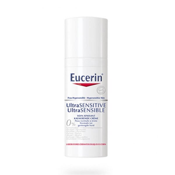 Rauhoittava voide Eucerin Ultra Sensitive Normaalille iholle sekaiholle (50 ml) (50 ml)