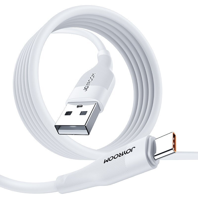 Joyroom USB-kaapeli - USB Type C nopeaan lataukseen / tiedonsiirtoon 6A 1m musta (S-1060M12) hinta ja tiedot | Puhelinkaapelit | hobbyhall.fi