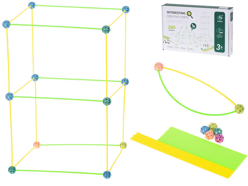 Tikut kolmiulotteisten hahmojen rakentamiseen, 240 kpl hinta ja tiedot | LEGOT ja rakennuslelut | hobbyhall.fi