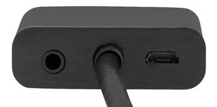 DELtaco-sovitin HDMI - VGA, 1920x1080 60Hz, 0,2 m hinta ja tiedot | Deltaco Tietokoneiden lisävarusteet | hobbyhall.fi