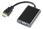 DELtaco-sovitin HDMI - VGA, 1920x1080 60Hz, 0,2 m