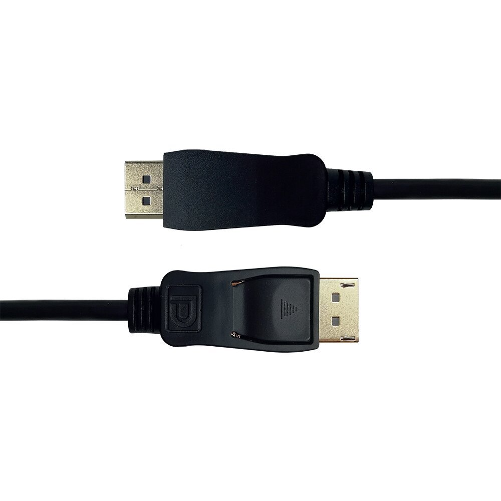DEltaco, DisplayPort, 4K UHD, 21.6 Gb/s, 3 m hinta ja tiedot | Kaapelit ja adapterit | hobbyhall.fi
