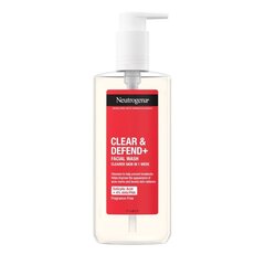 Kasvojen puhdistusgeeli NEUTROGENA Clear & Defend+ Facial, 200 ml hinta ja tiedot | Kasvojen puhdistusaineet | hobbyhall.fi