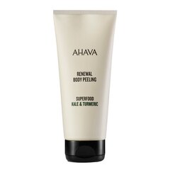 Virkistävä vartalokuorinta Ahava Renewal Body Peeling Kale & Turmeric, 200 ml hinta ja tiedot | Vartalokuorinnat | hobbyhall.fi