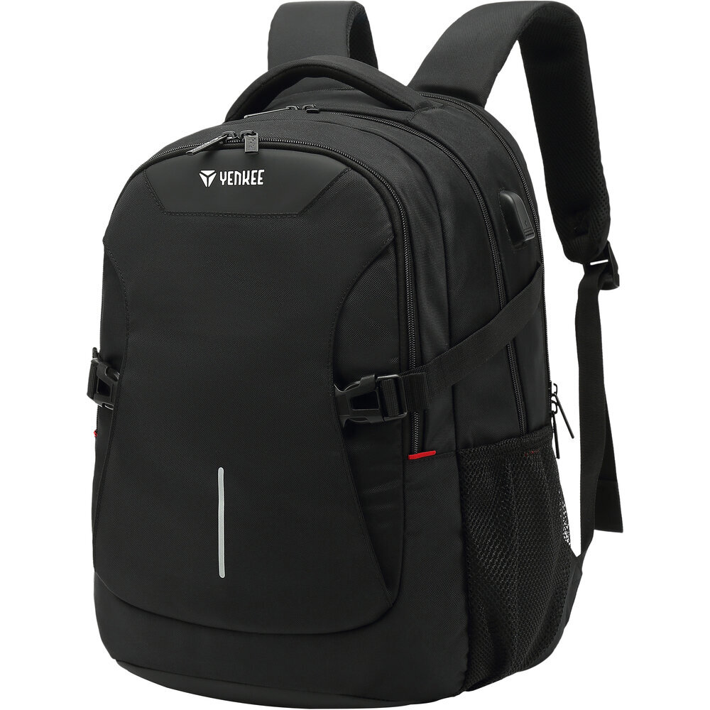 Tietokonereppu YENKEE FLASHPACKER, USBx1, 15.6", 20L hinta ja tiedot | Tietokonelaukut | hobbyhall.fi