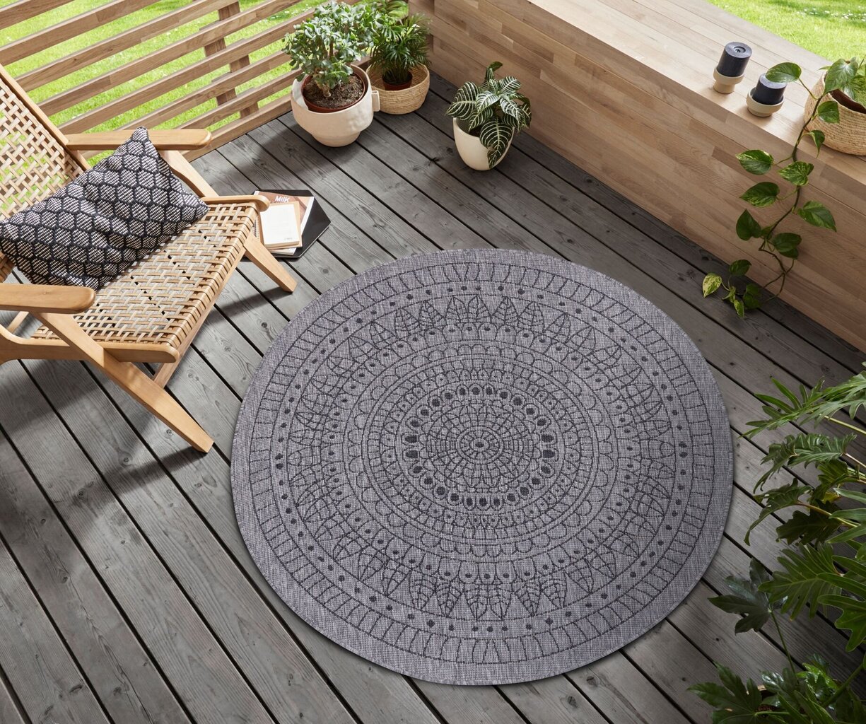 Northrugs Porto matto, harmaa hinta ja tiedot | Isot matot | hobbyhall.fi