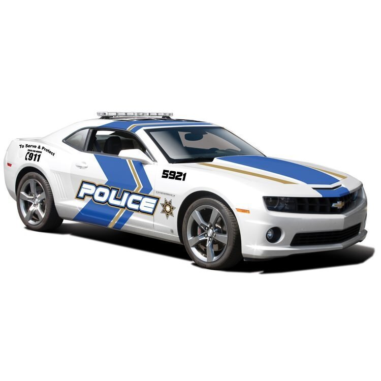 MAISTO Die Cast auto Chevrolet Camaro SS RS Police 2010 1:24 hinta ja tiedot | Poikien lelut | hobbyhall.fi