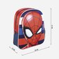 Koululaukku Spiderman punainen (25 x 31 x 10 cm) hinta ja tiedot | Koulureput ja -laukut | hobbyhall.fi