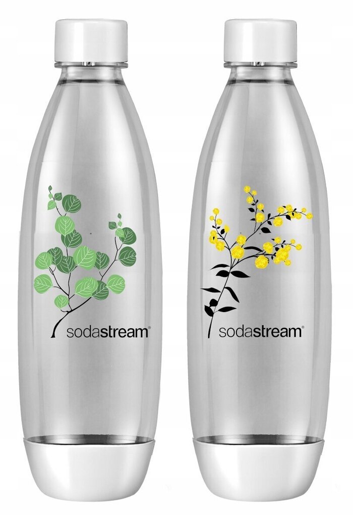 SodaStream vesipullot, 1l, 2kpl hinta ja tiedot | Hiilihapotuslaitteet | hobbyhall.fi