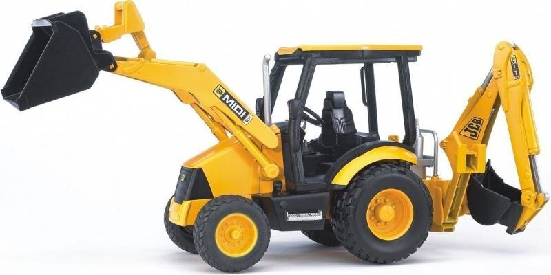 Ajoneuvon kaivinkoneen kuormaaja JCB Midi CX hinta ja tiedot | Poikien lelut | hobbyhall.fi