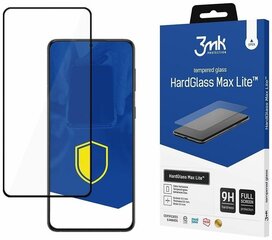 LCD suojaava karkaistu lasi 3MK Hard Glass Max Lite Xiaomi Redmi A1 musta hinta ja tiedot | Näytönsuojakalvot ja -lasit | hobbyhall.fi