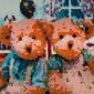 Luova setti teemamosaiikki "Bears" hinta ja tiedot | Kehittävät lelut | hobbyhall.fi