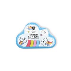 Värittävä ja rauhoittava kylpypommi lapsille Nailmatic Kids Rainbow Bath Bomb, 1 kpl hinta ja tiedot | Suihkusaippuat ja suihkugeelit | hobbyhall.fi