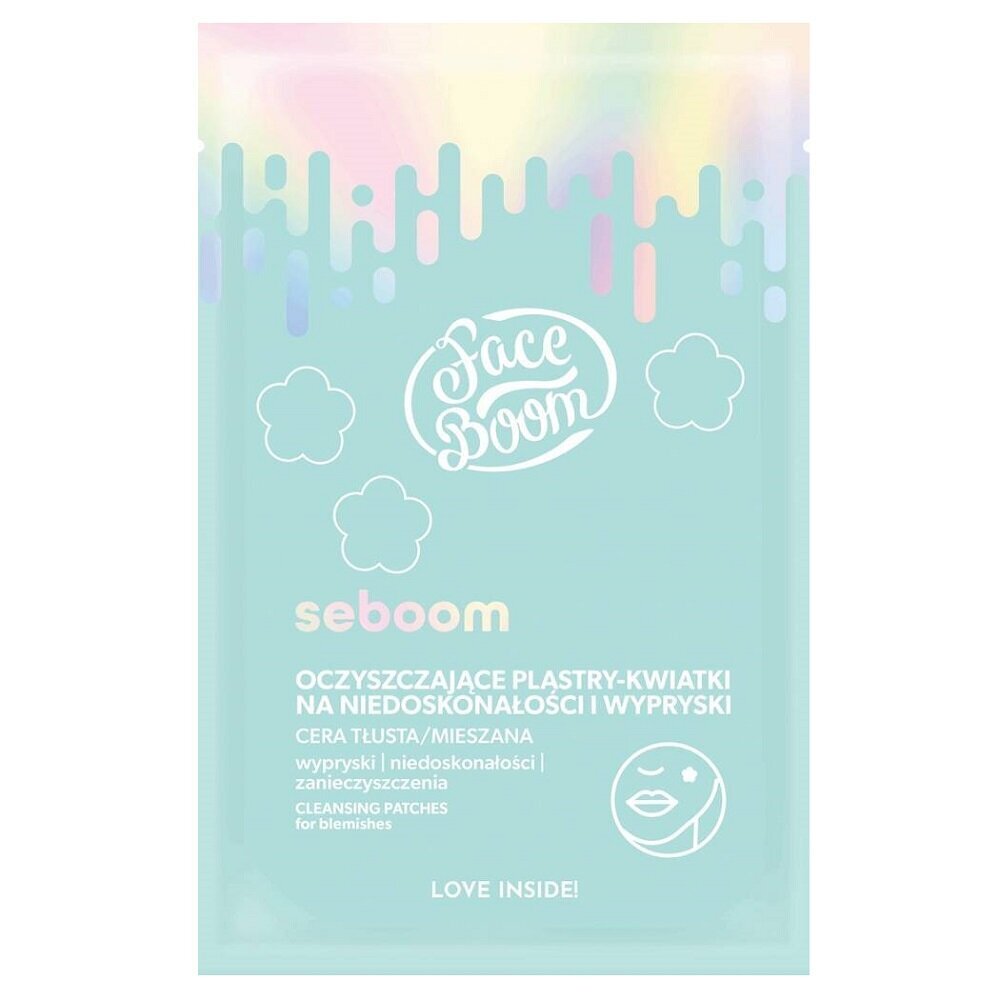 Face Boom Seboom laastarit epätäydellisyyksiä ja virheitä vastaan, 20 kpl. hinta ja tiedot | Kasvonaamiot ja silmänalusaamiot | hobbyhall.fi