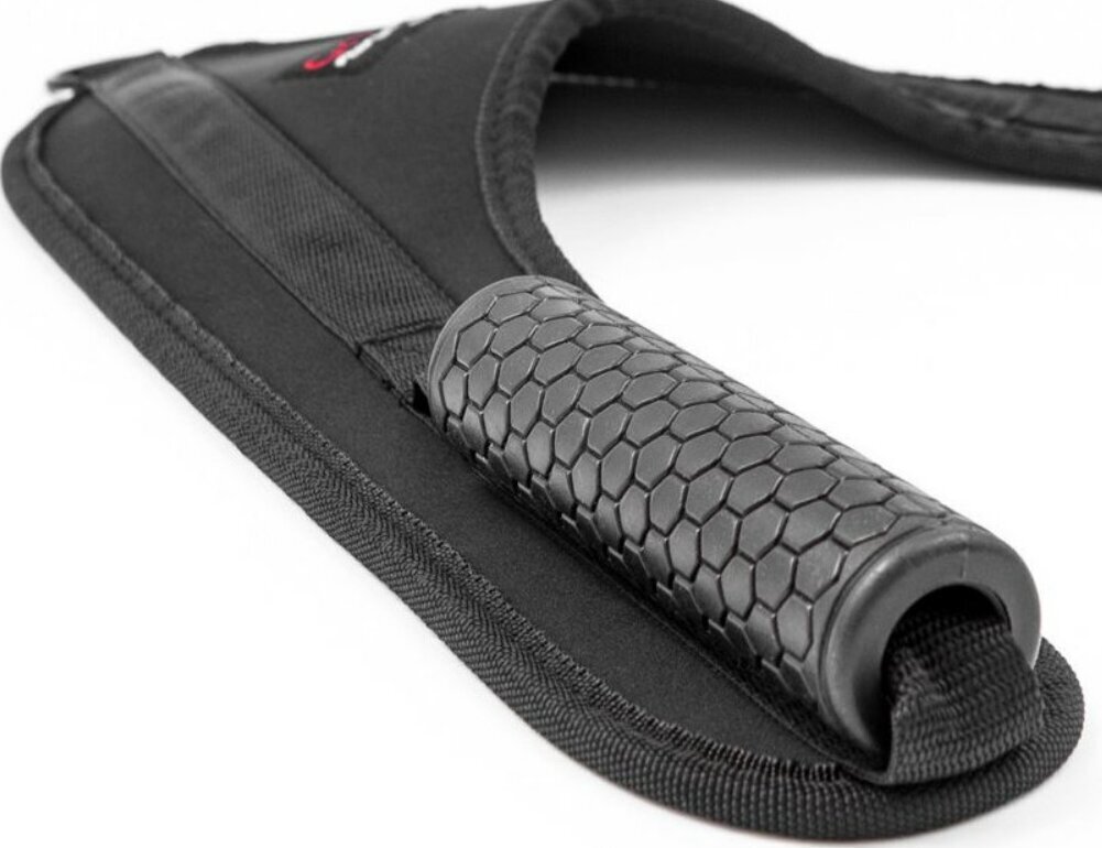 Gymstick Ab Crunch Strap -vatsarutistushihnat, musta hinta ja tiedot | Käsipainot, kahvakuulat ja voimaharjoittelu | hobbyhall.fi