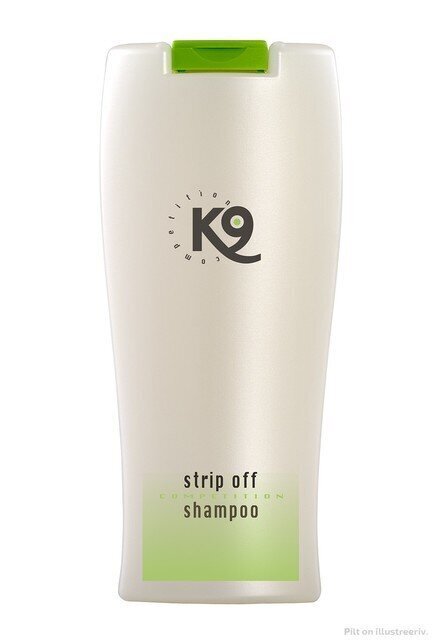 K9 Competition Strip Off -shampoo lemmikkieläimille, 300 ml hinta ja tiedot | Shampoot ja hoitoaineet lemmikeille | hobbyhall.fi
