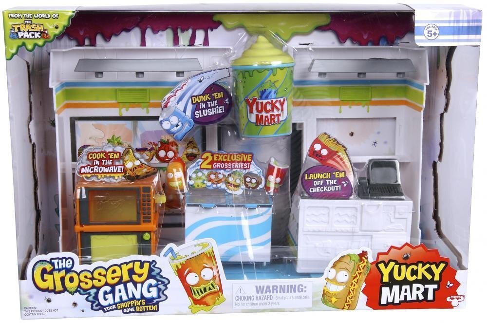 GROSSERY GANG setti Yucky Mart Playset hinta ja tiedot | Poikien lelut | hobbyhall.fi