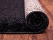 Shaggy mustan värinen matto, 160 cm x 220 cm hinta ja tiedot | Isot matot | hobbyhall.fi