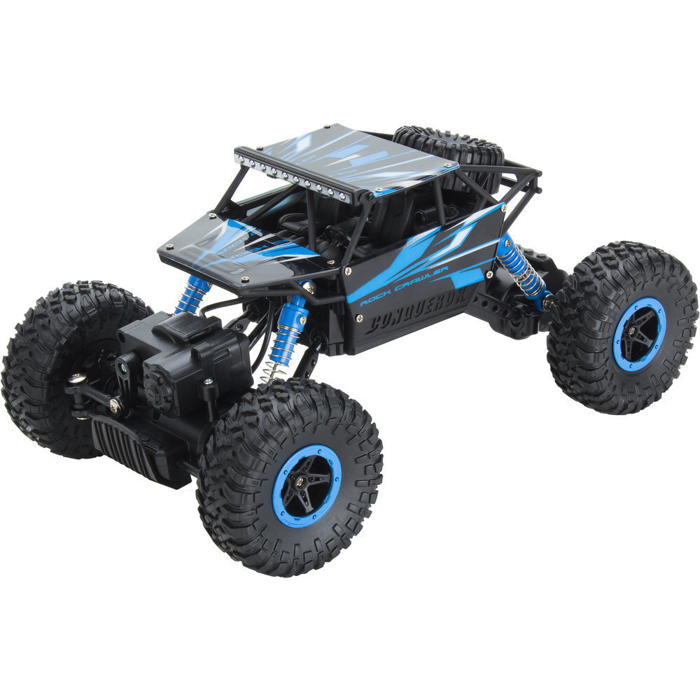 Monster Truck Rock Climber Buddy Toys -Maastoauto kaukosäätimellä 1:18 hinta ja tiedot | Poikien lelut | hobbyhall.fi