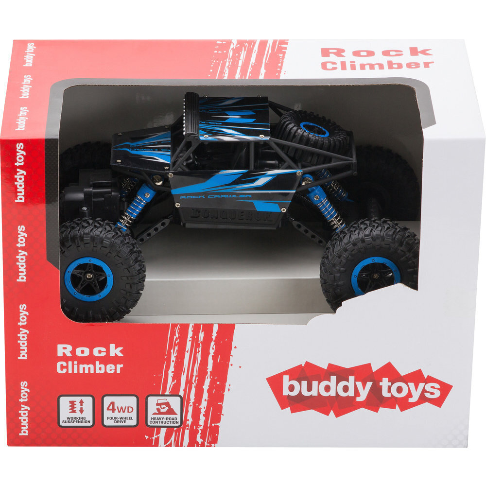 Monster Truck Rock Climber Buddy Toys -Maastoauto kaukosäätimellä 1:18  hinta 