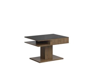 BRW Campo sohvapöytä, ruskean /mustan sävyinen hinta ja tiedot | Sohvapöydät | hobbyhall.fi