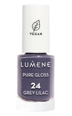 Kynsilakka Lumene Pure Gloss 24 Grey Lilac, 5 ml hinta ja tiedot | Kynsilakat ja kynsienhoitotuotteet | hobbyhall.fi