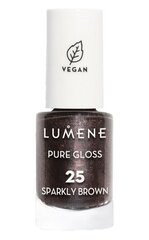 Kynsilakka Lumene Pure Gloss 25 Sparkly Brown, 5 ml hinta ja tiedot | Kynsilakat ja kynsienhoitotuotteet | hobbyhall.fi