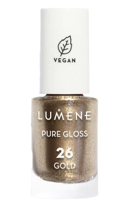 Kynsilakka Lumene Pure Gloss 26 Gold, 5 ml hinta ja tiedot | Kynsilakat ja kynsienhoitotuotteet | hobbyhall.fi