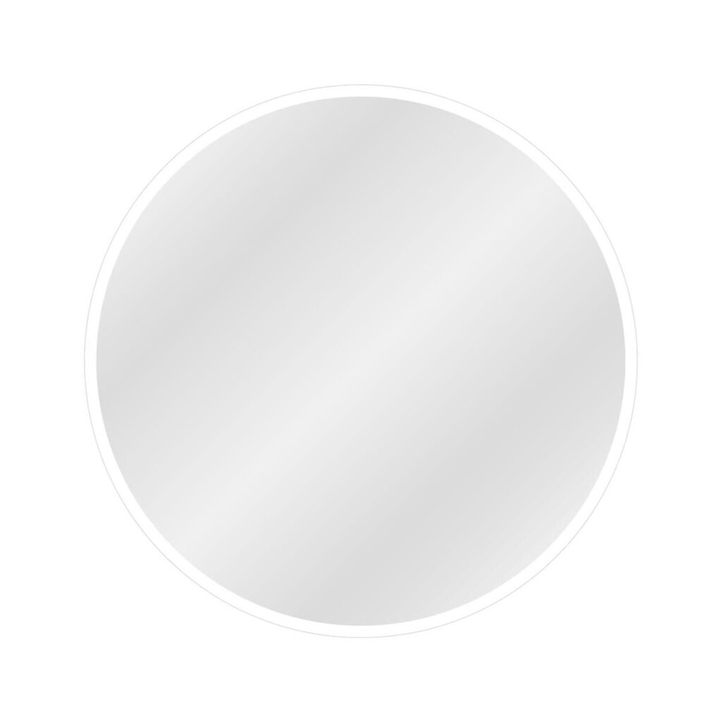 Dubiel Vitrum Senso, 70 cm x 70 cm, hopean värinen valaistu peili hinta ja tiedot | Kylpyhuonepeilit | hobbyhall.fi