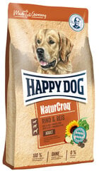 Happy Dog NaturCroq Rind&Reis -kuivaruoka aikuisille koirille, sis. naudanlihaa ja riisiä, 15 kg hinta ja tiedot | Happy Dog Koirat | hobbyhall.fi