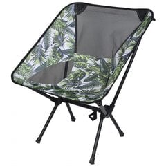 Retkituoli Enero Camp Jungle Light, 58x52x64 cm, vaaleanvihreä hinta ja tiedot | Retkeilyvarusteet | hobbyhall.fi