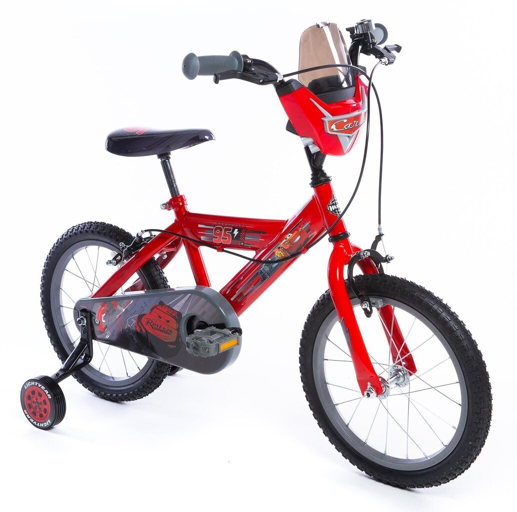 Lasten polkupyörä Huffy Cars 16" hinta ja tiedot | Polkupyörät | hobbyhall.fi