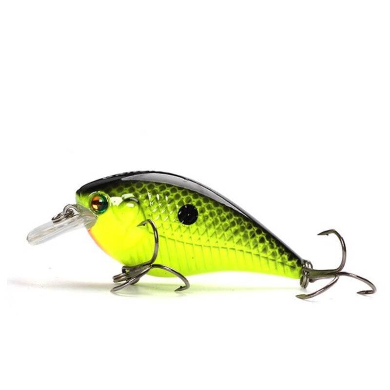 Vobler Banshee Crankbait 60mm 12g VC03 Chartreuse Black Shad, kelluva hinta ja tiedot | Vieheet ja uistimet | hobbyhall.fi