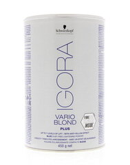 Schwarzkopf Igora Vario Blond -vaalennusjauhe, 450 g hinta ja tiedot | Hiusvärit | hobbyhall.fi