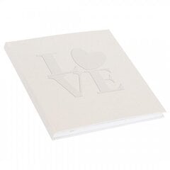 Vieraskirja GOLDBUCH White Love 23x25 hinta ja tiedot | Juhlakoristeet | hobbyhall.fi