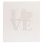 Vieraskirja GOLDBUCH White Love 23x25 hinta ja tiedot | Juhlakoristeet | hobbyhall.fi