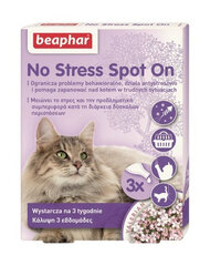 Beaphar Soothing No Stress Spot On, 0,4 ml x 3 x 3 hinta ja tiedot | Eläinten hoitotuotteet | hobbyhall.fi