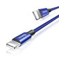 Lataus/Datakaapeli USB - Lightning Baseus Yiven 1,2A, 2m, tummansininen hinta ja tiedot | Puhelinkaapelit | hobbyhall.fi